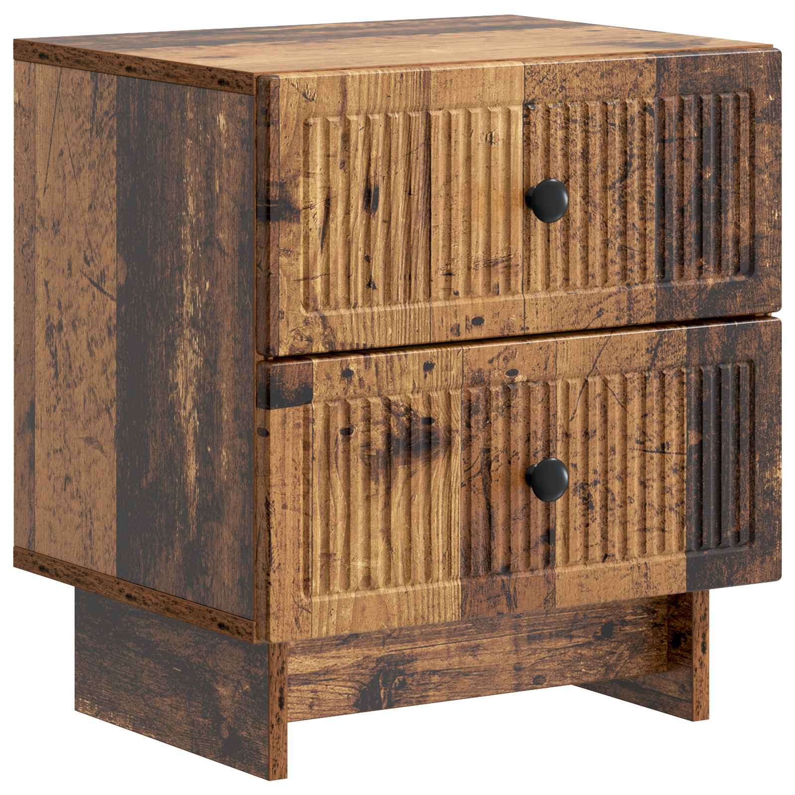 Nachtkastje 2 pcs Oud hout 43 x 34,5 x 47,5 cm Bewerkt hout