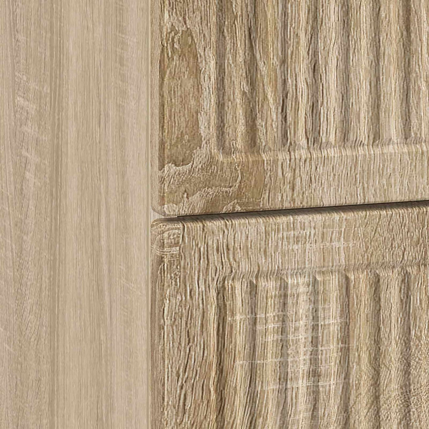 Nachtkastje Sonoma Eiken 62 x 34,5 x 47,5 cm Bewerkt hout