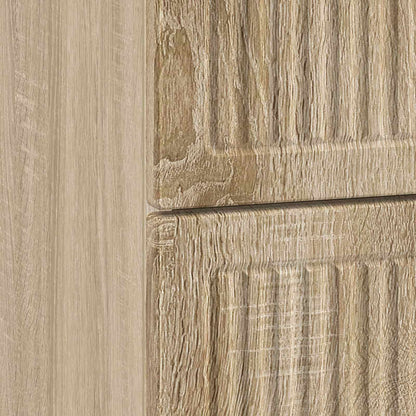 Nachtkastje Sonoma Eiken 62 x 34,5 x 47,5 cm Bewerkt hout