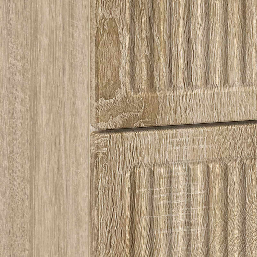 Nachtkastje Sonoma Eiken 62 x 34,5 x 47,5 cm Bewerkt hout