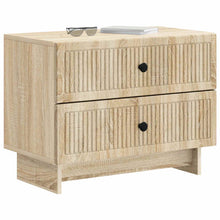 Nachtkastje Sonoma Eiken 62 x 34,5 x 47,5 cm Bewerkt hout