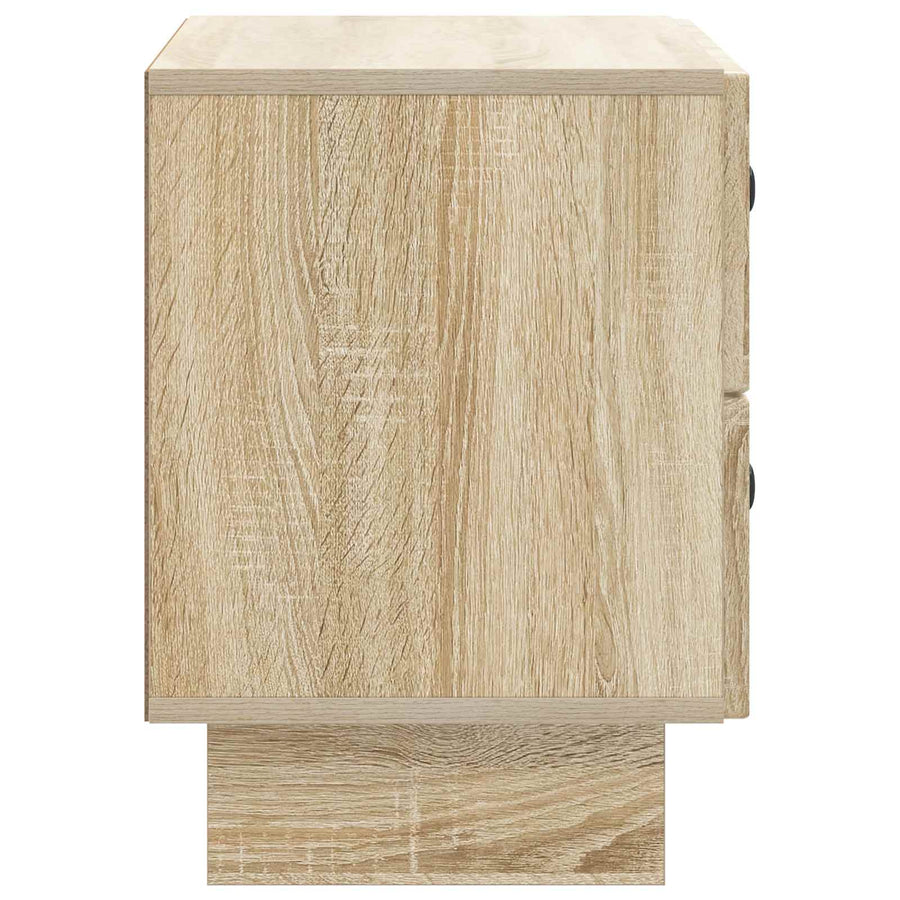 Nachtkastje Sonoma Eiken 62 x 34,5 x 47,5 cm Bewerkt hout