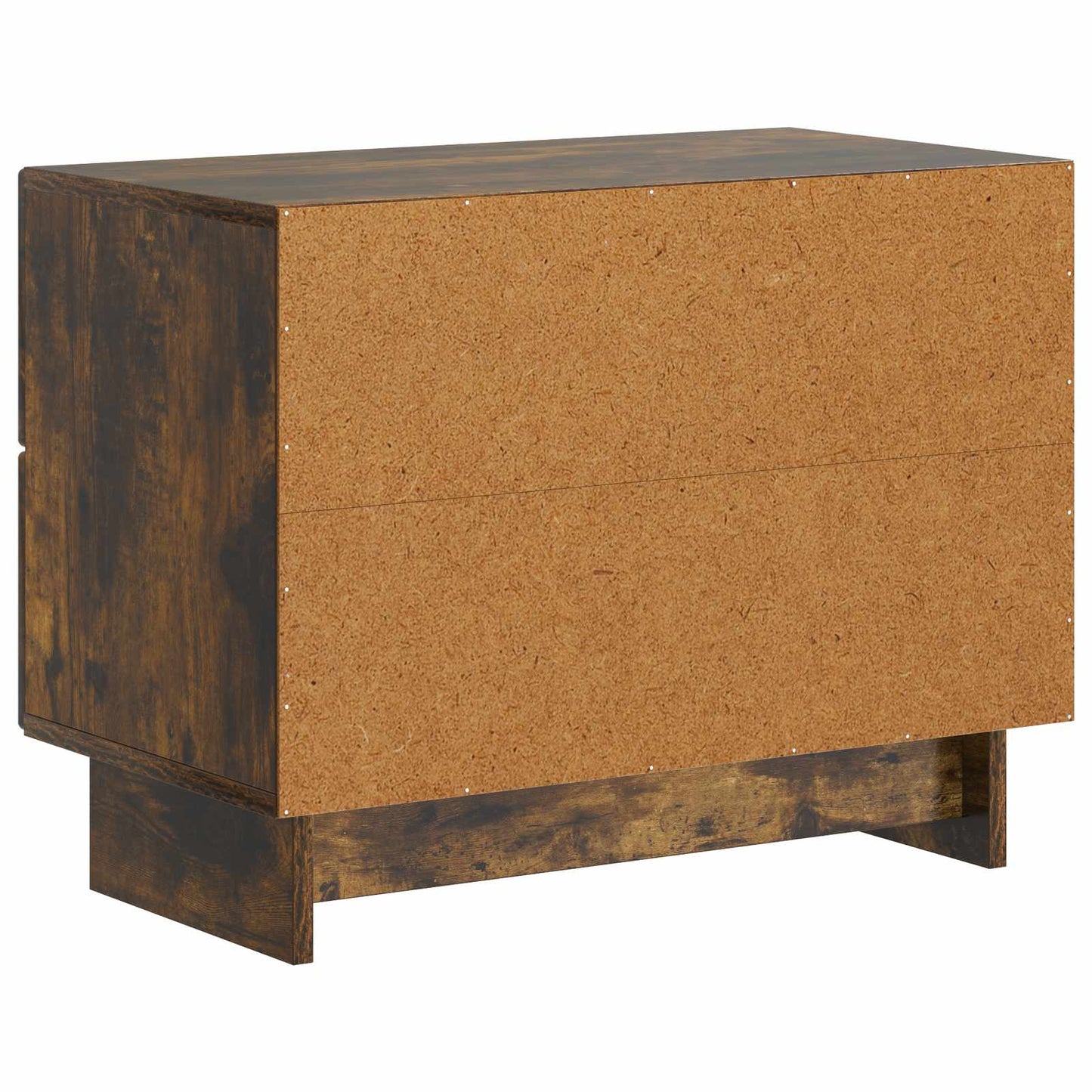 Nachtkastje Gerookt eiken 62 x 34,5 x 47,5 cm Bewerkt hout