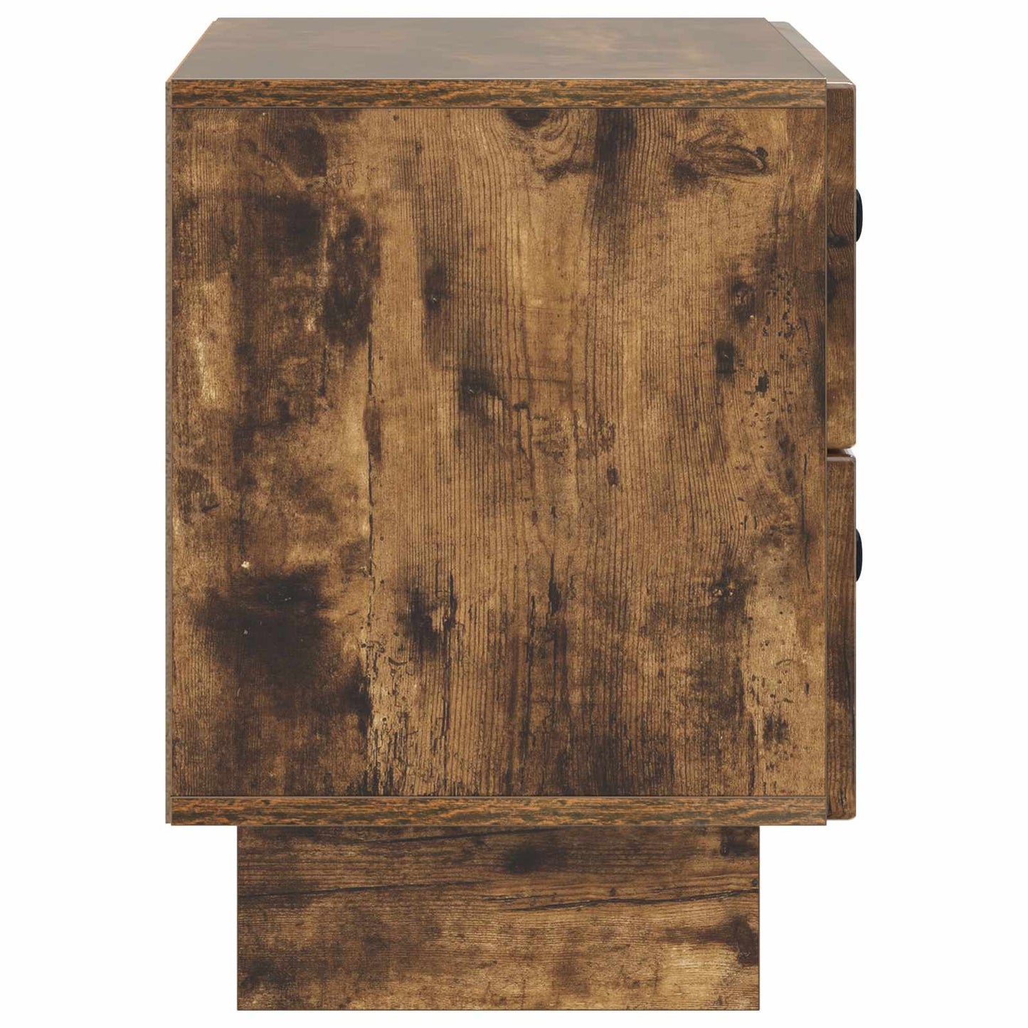 Nachtkastje Gerookt eiken 62 x 34,5 x 47,5 cm Bewerkt hout