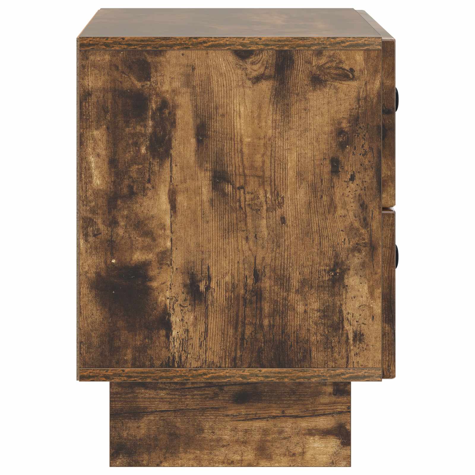 Nachtkastje Gerookt eiken 62 x 34,5 x 47,5 cm Bewerkt hout