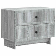 Nachtkastje 62x34,5x47,5 cm grijs sonoma bewerkt hout