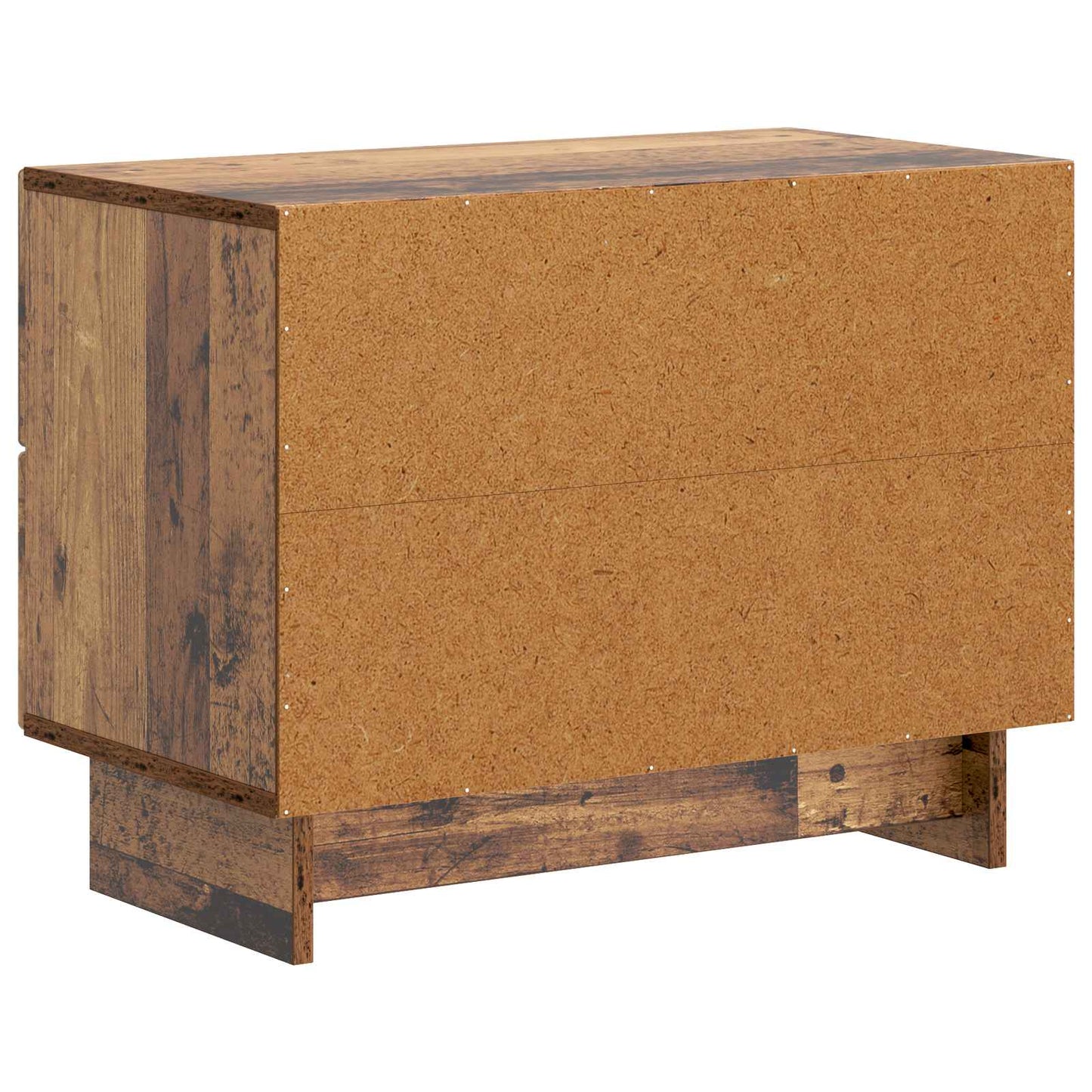 Nachtkastje met lade Oud hout 62 x 34,5 x 47,5 cm Bewerkt hout