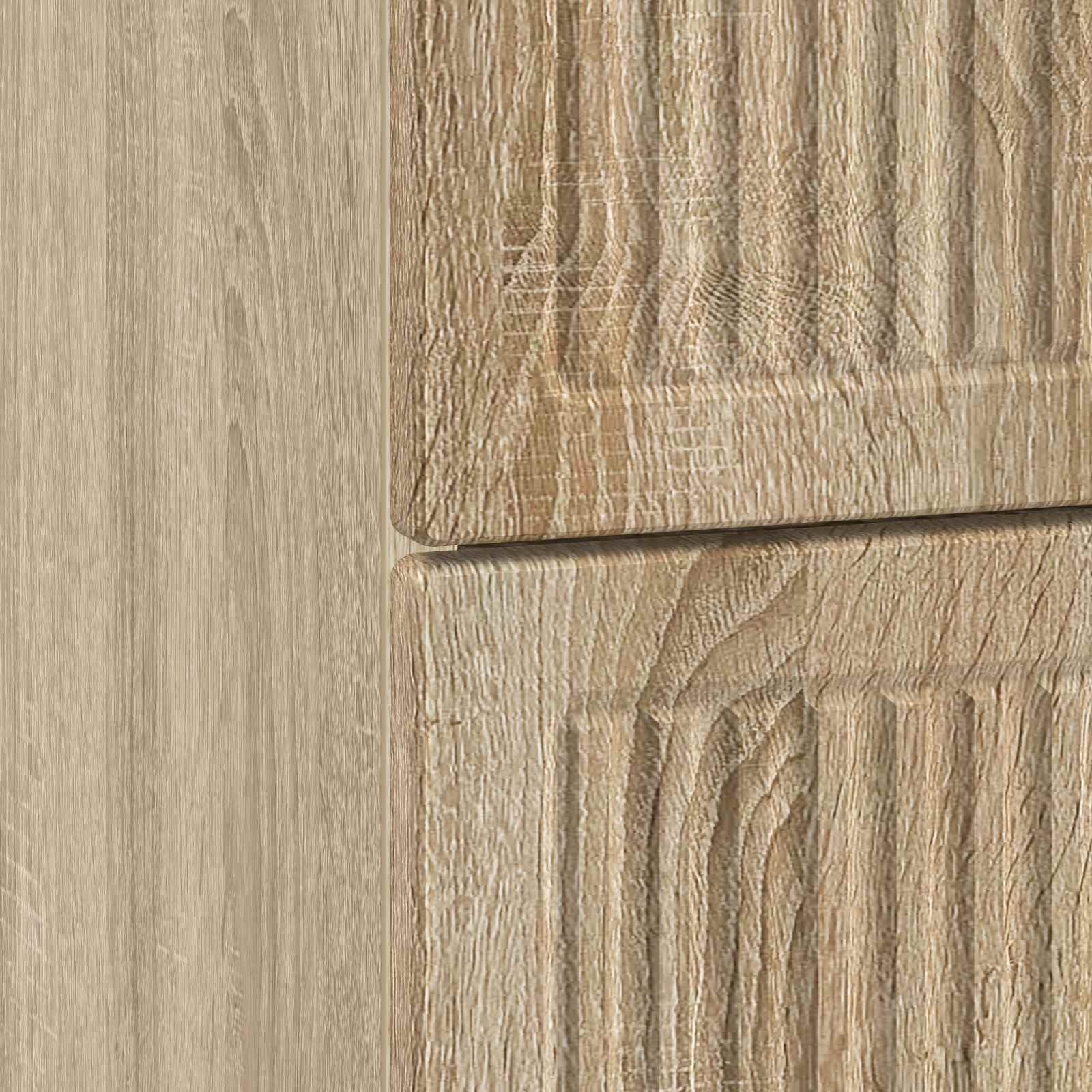 Nachtkastje Sonoma Eiken 43 x 41 x 66,5 cm Bewerkt hout