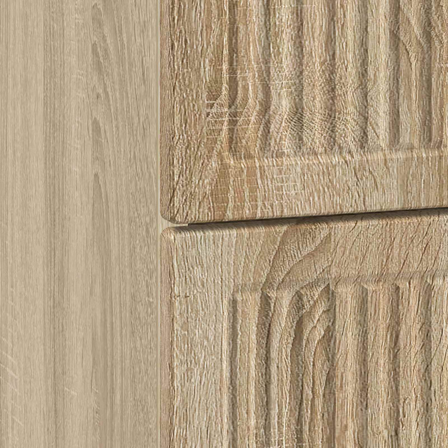 Nachtkastje Sonoma Eiken 43 x 41 x 66,5 cm Bewerkt hout