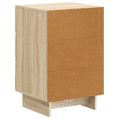Nachtkastje Sonoma Eiken 43 x 41 x 66,5 cm Bewerkt hout