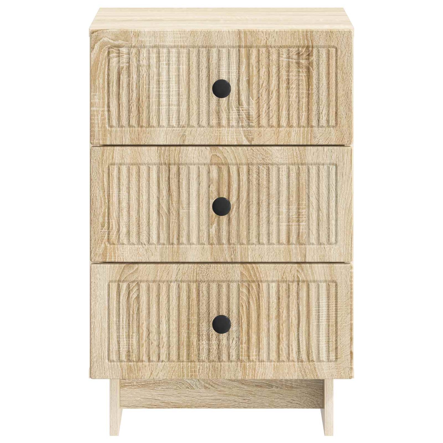 Nachtkastje Sonoma Eiken 43 x 41 x 66,5 cm Bewerkt hout