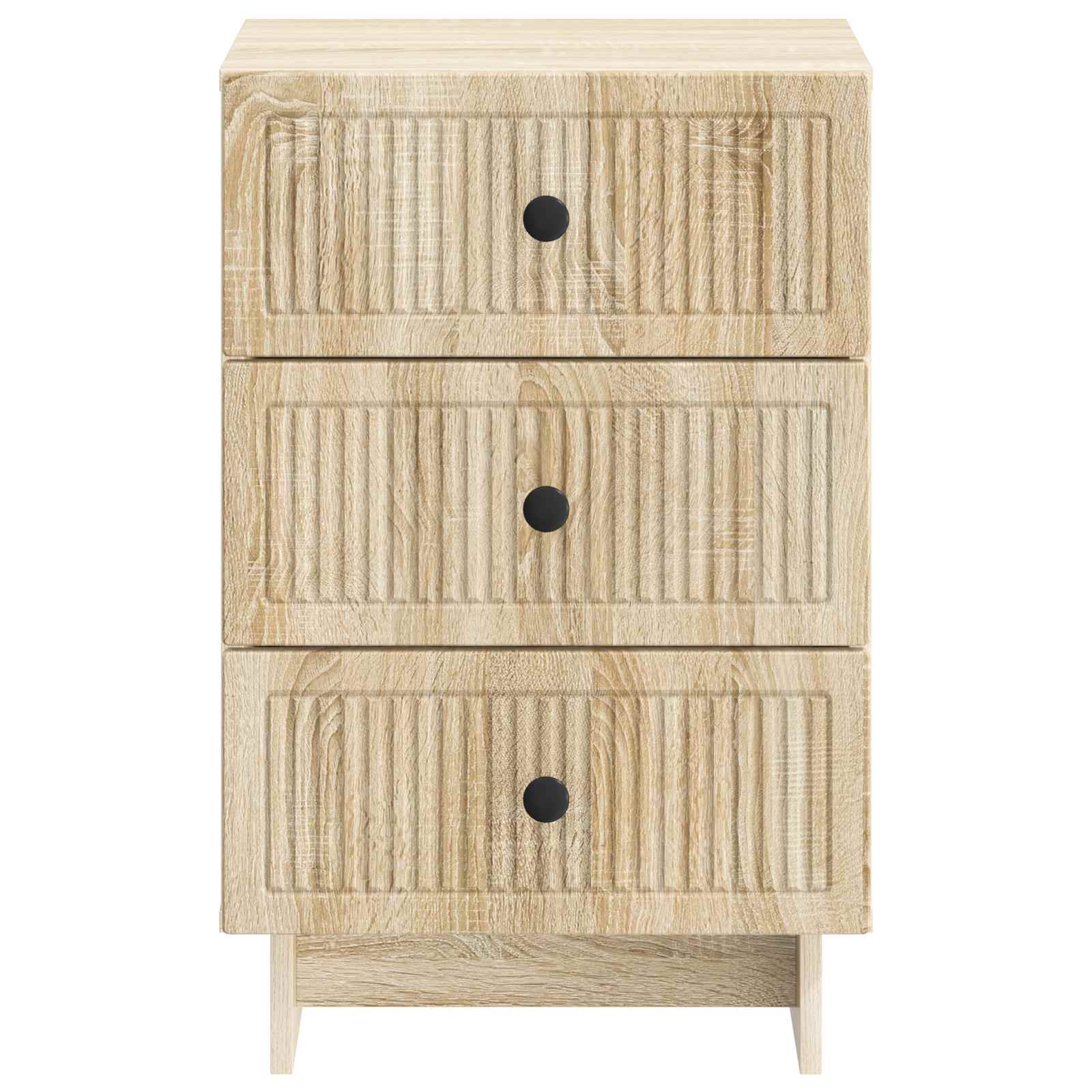 Nachtkastje Sonoma Eiken 43 x 41 x 66,5 cm Bewerkt hout