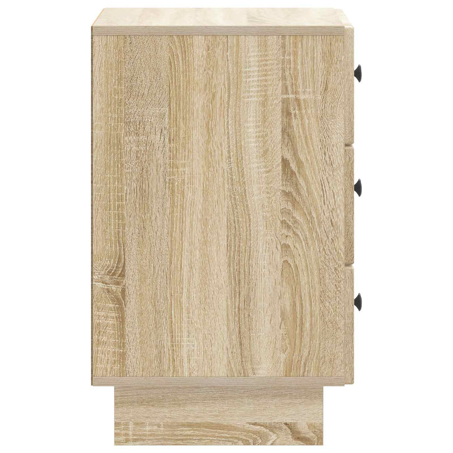 Nachtkastje Sonoma Eiken 43 x 41 x 66,5 cm Bewerkt hout