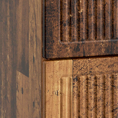 Nachtkastje met lade Oud hout 43 x 41 x 66,5 cm Bewerkt hout