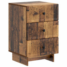Nachtkastje met lade Oud hout 43 x 41 x 66,5 cm Bewerkt hout