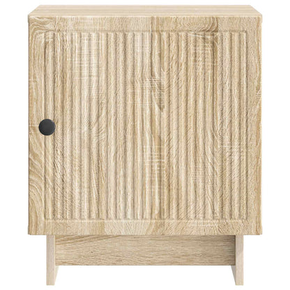 Nachtkastje Sonoma Eiken 43 x 34,5 x 50 cm Bewerkt hout