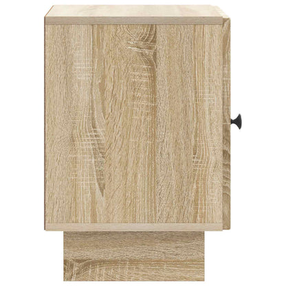 Nachtkastje Sonoma Eiken 43 x 34,5 x 50 cm Bewerkt hout