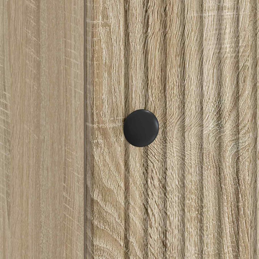Nachtkastje 2 pcs Sonoma Eiken 43 x 34,5 x 50 cm Bewerkt hout