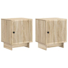 Nachtkastje Sonoma Eiken 43x34,5x50 cm 2 stuks