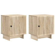 Nachtkastje Sonoma Eiken 43x34,5x50 cm 2 stuks
