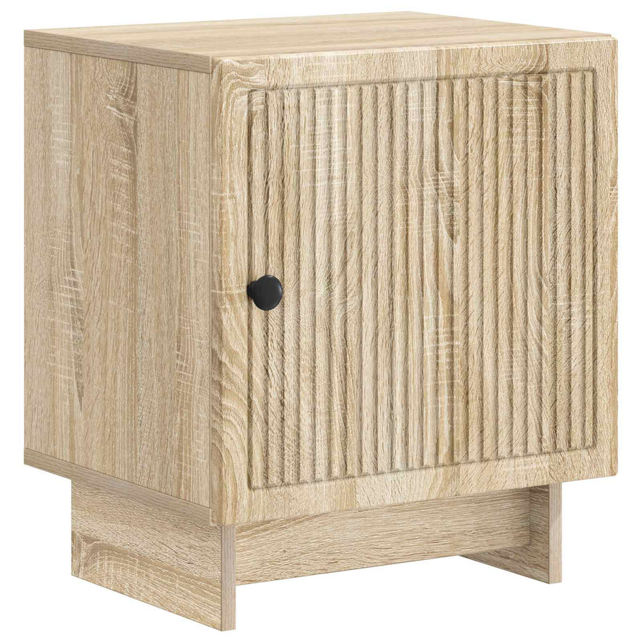 Nachtkastje 2 pcs Sonoma Eiken 43 x 34,5 x 50 cm Bewerkt hout