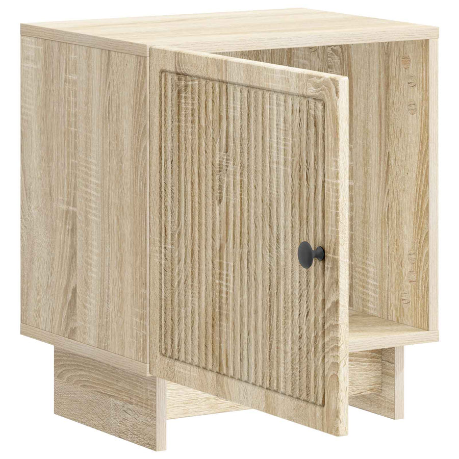 Nachtkastje 2 pcs Sonoma Eiken 43 x 34,5 x 50 cm Bewerkt hout