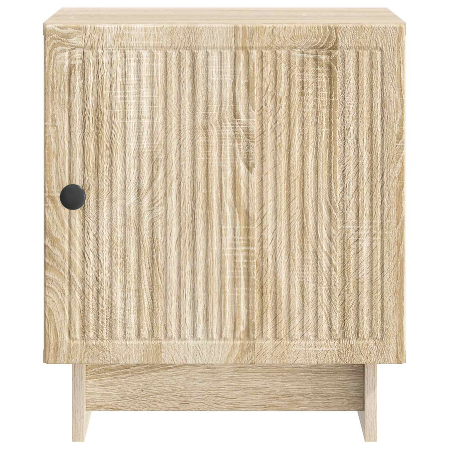Nachtkastje 2 pcs Sonoma Eiken 43 x 34,5 x 50 cm Bewerkt hout