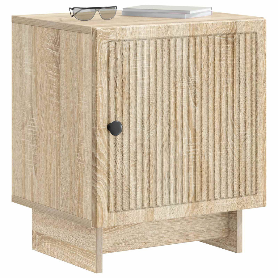 Nachtkastje 2 pcs Sonoma Eiken 43 x 34,5 x 50 cm Bewerkt hout