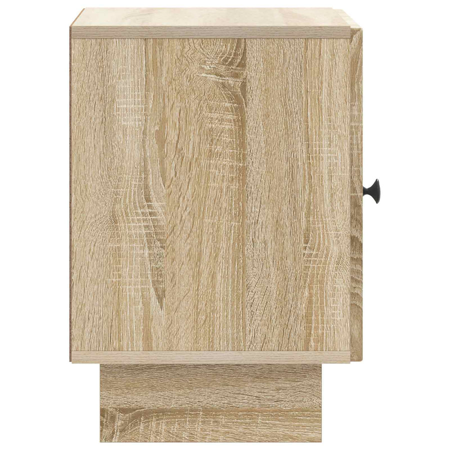 Nachtkastje 2 pcs Sonoma Eiken 43 x 34,5 x 50 cm Bewerkt hout