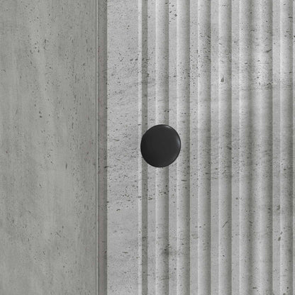 Nachtkastje Betongrijs 43 x 34,5 x 50 cm Bewerkt hout
