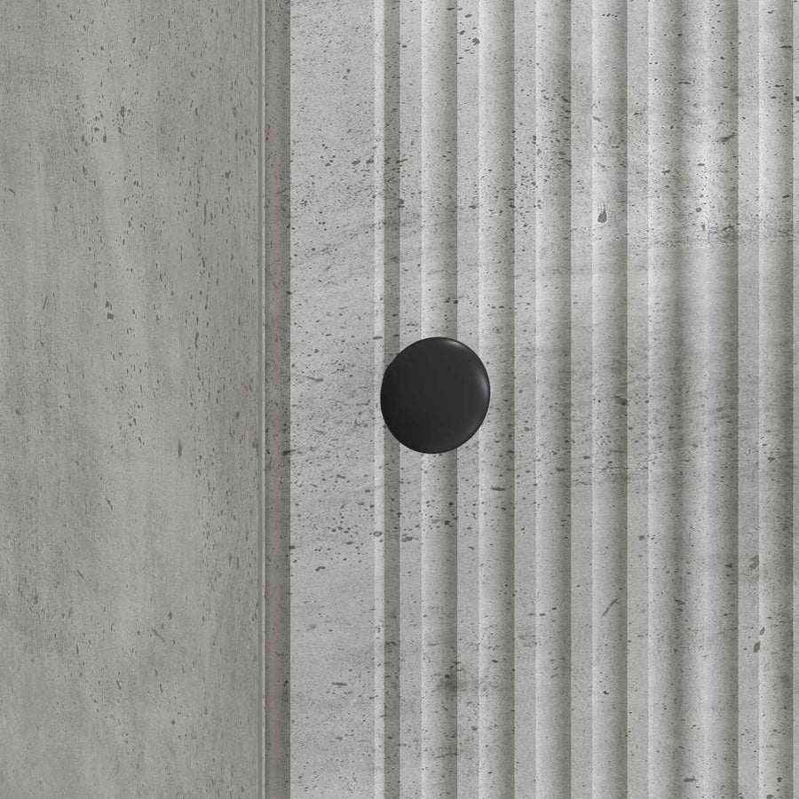 Nachtkastje Betongrijs 43 x 34,5 x 50 cm Bewerkt hout