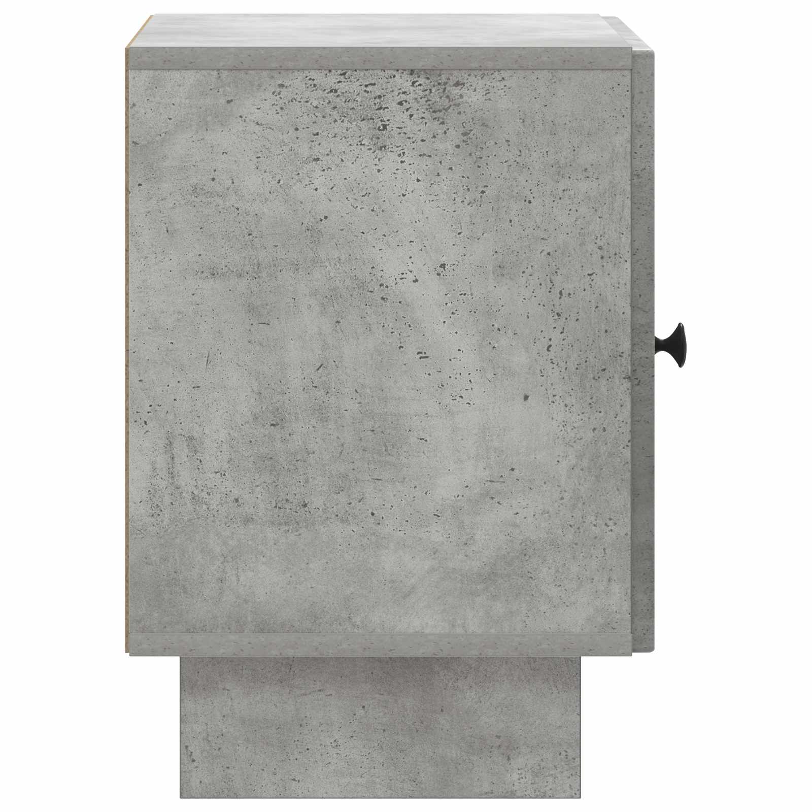 Nachtkastje 2 pcs Betongrijs 43 x 34,5 x 50 cm Bewerkt hout
