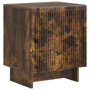 Nachtkastje gerookt eiken 43x34,5x50 cm