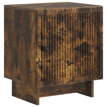 Nachtkastje Gerookt eiken 43 x 34,5 x 50 cm Bewerkt hout