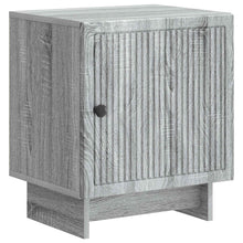 Nachtkastje Grijs sonoma 43 x 34,5 x 50 cm Bewerkt hout