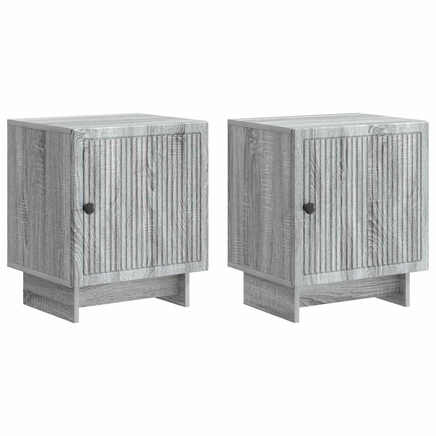 Nachtkastje 2 pcs Grijs sonoma 43 x 34,5 x 50 cm Bewerkt hout
