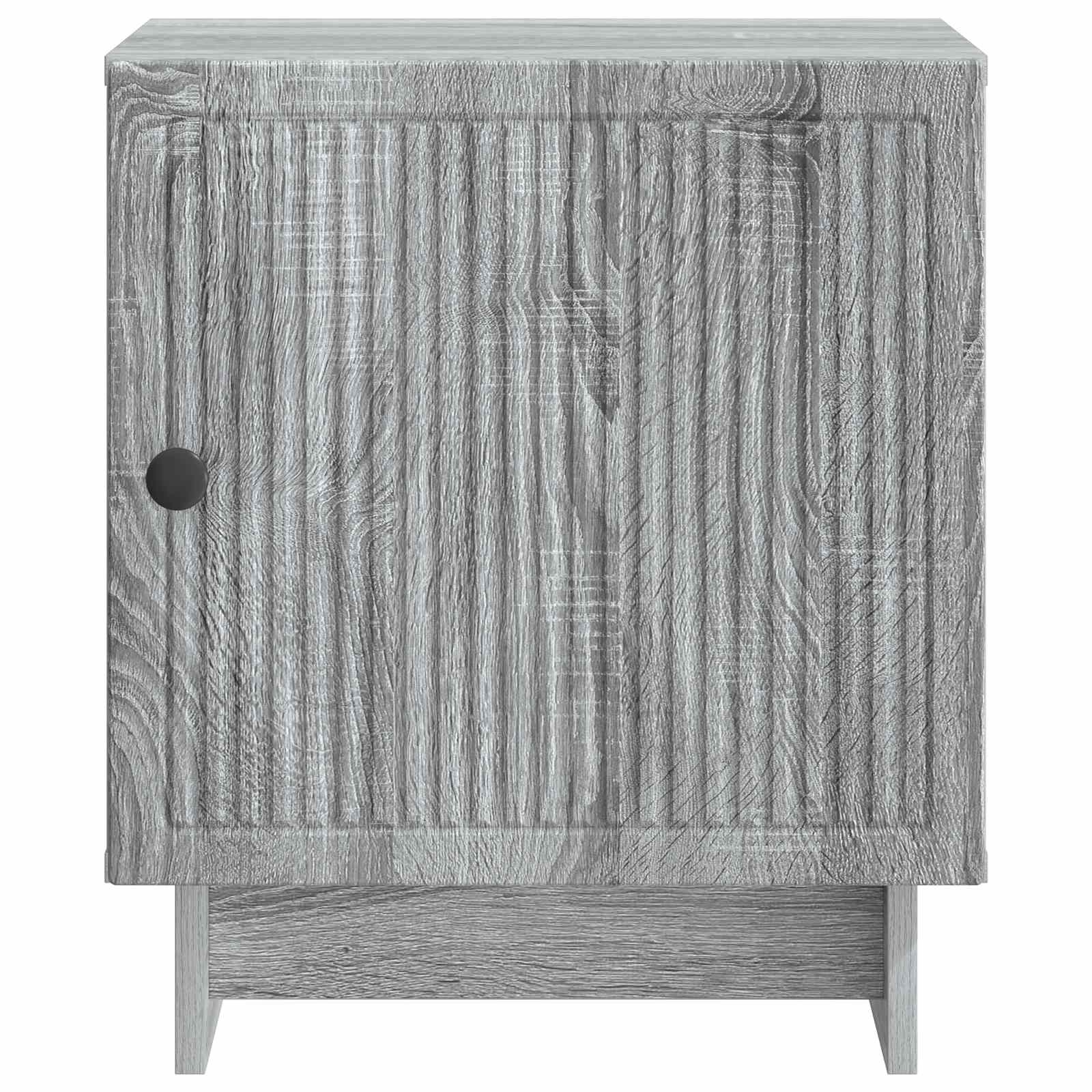 Nachtkastje 2 pcs Grijs sonoma 43 x 34,5 x 50 cm Bewerkt hout