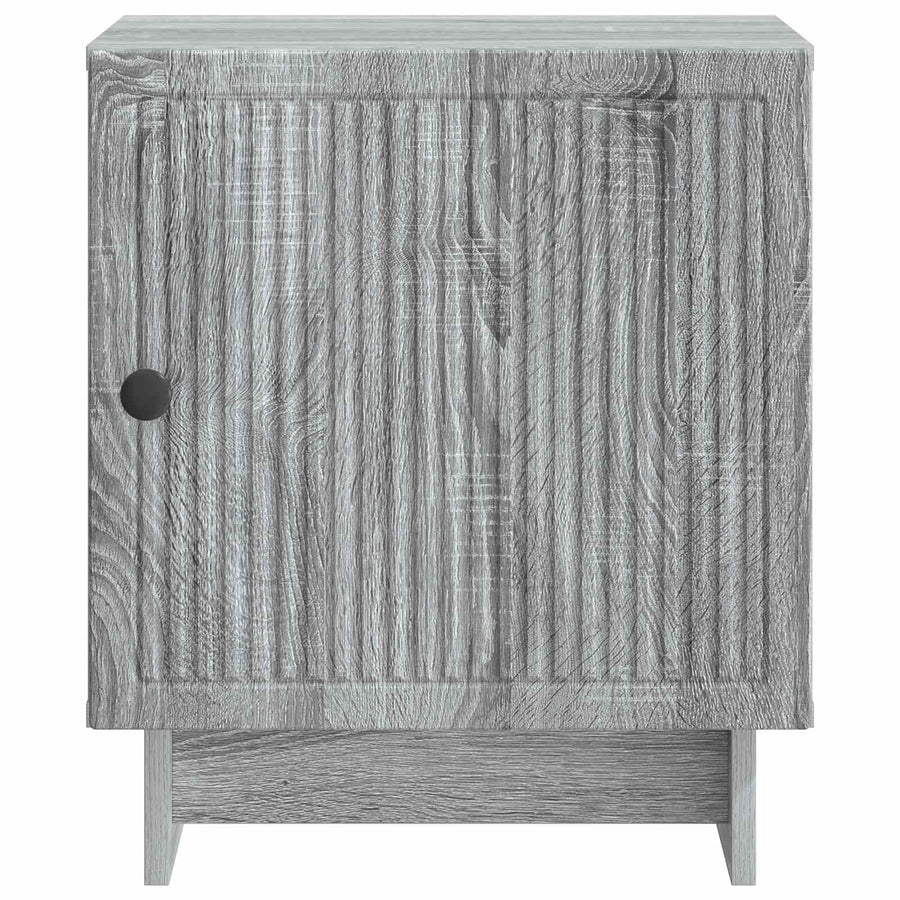 Nachtkastje 2 pcs Grijs sonoma 43 x 34,5 x 50 cm Bewerkt hout