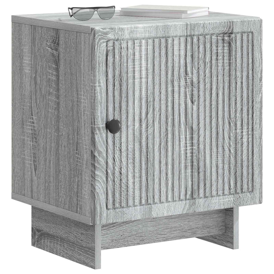 Nachtkastje 2 pcs Grijs sonoma 43 x 34,5 x 50 cm Bewerkt hout