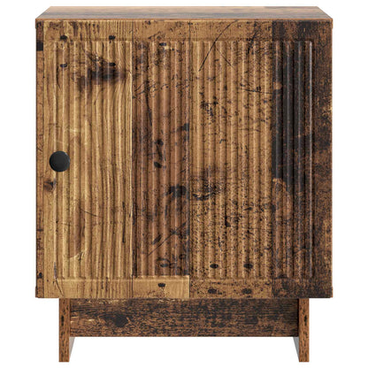 Nachtkastje 2 pcs Oud hout 43 x 34,5 x 50 cm Bewerkt hout