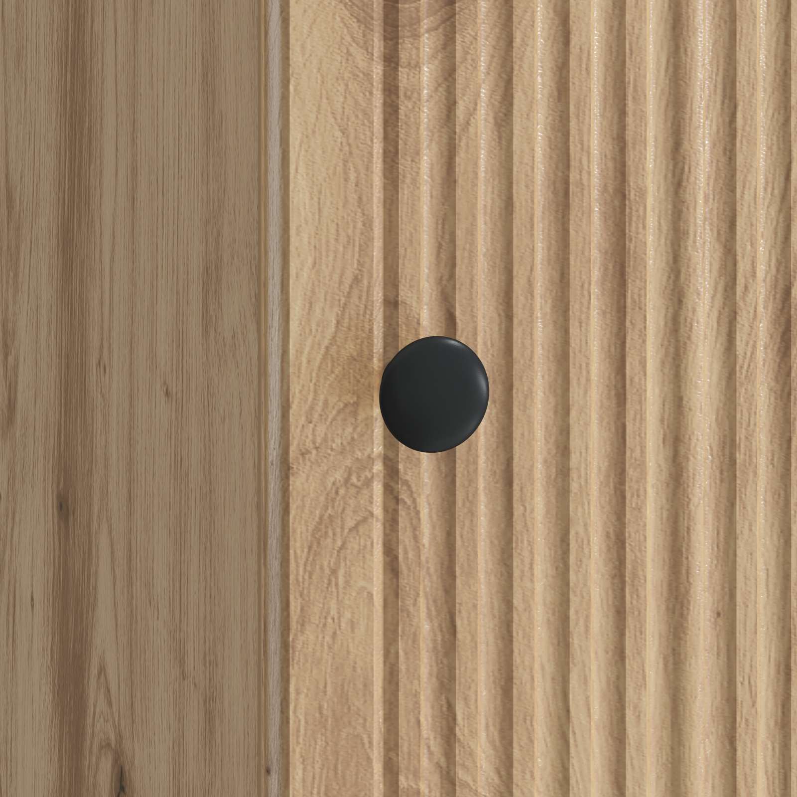 Nachtkastje Artisanaal eiken 43 x 34,5 x 50 cm Bewerkt hout