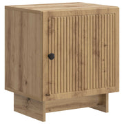 Nachtkastje eiken 43x34,5x50 cm