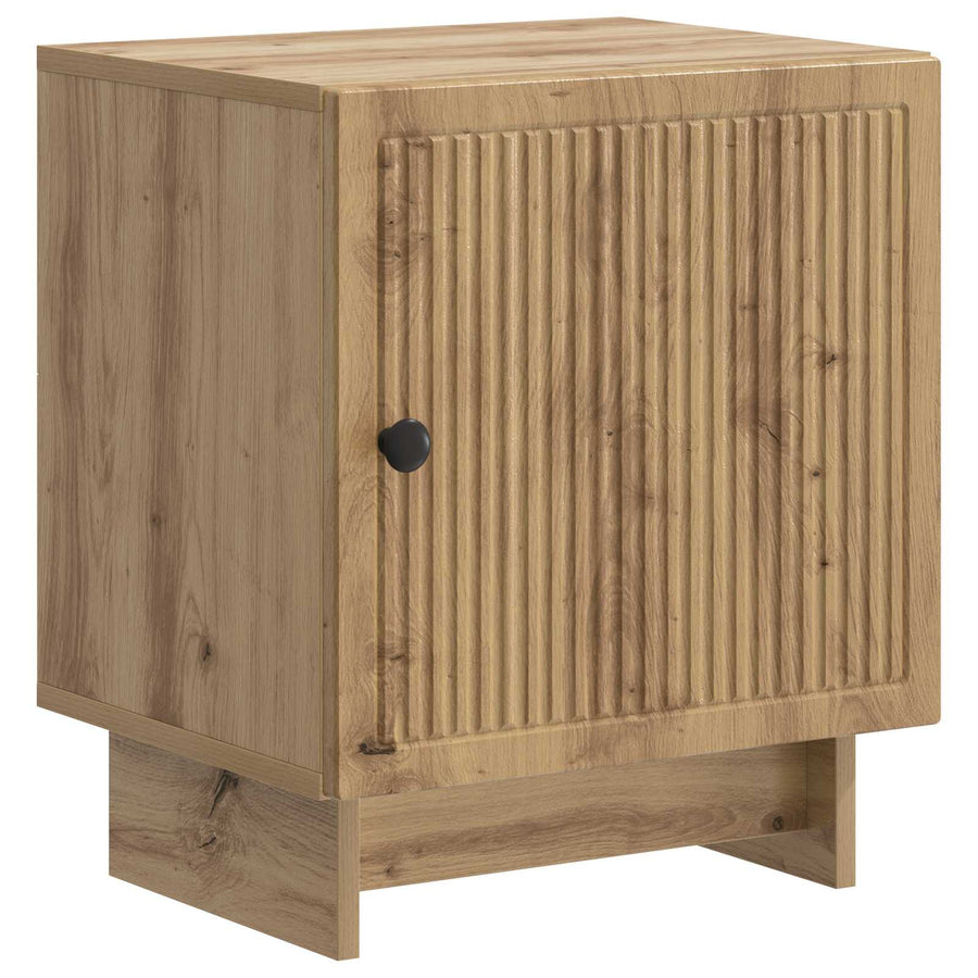 Nachtkastje 2 pcs Artisanaal eiken 43 x 34,5 x 50 cm
