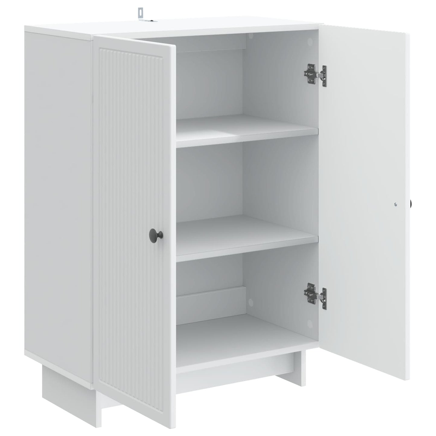 Dressoir Wit 66 x 34,5 x 90 cm Bewerkt hout