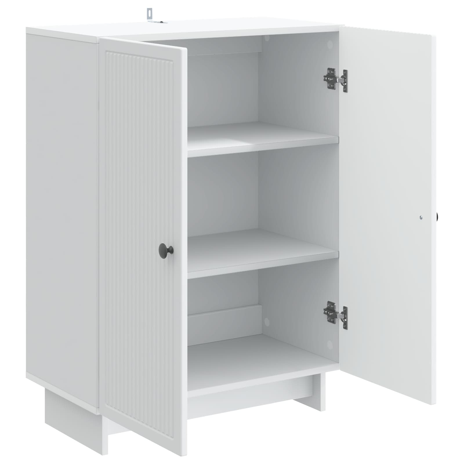 Dressoir Wit 66 x 34,5 x 90 cm Bewerkt hout