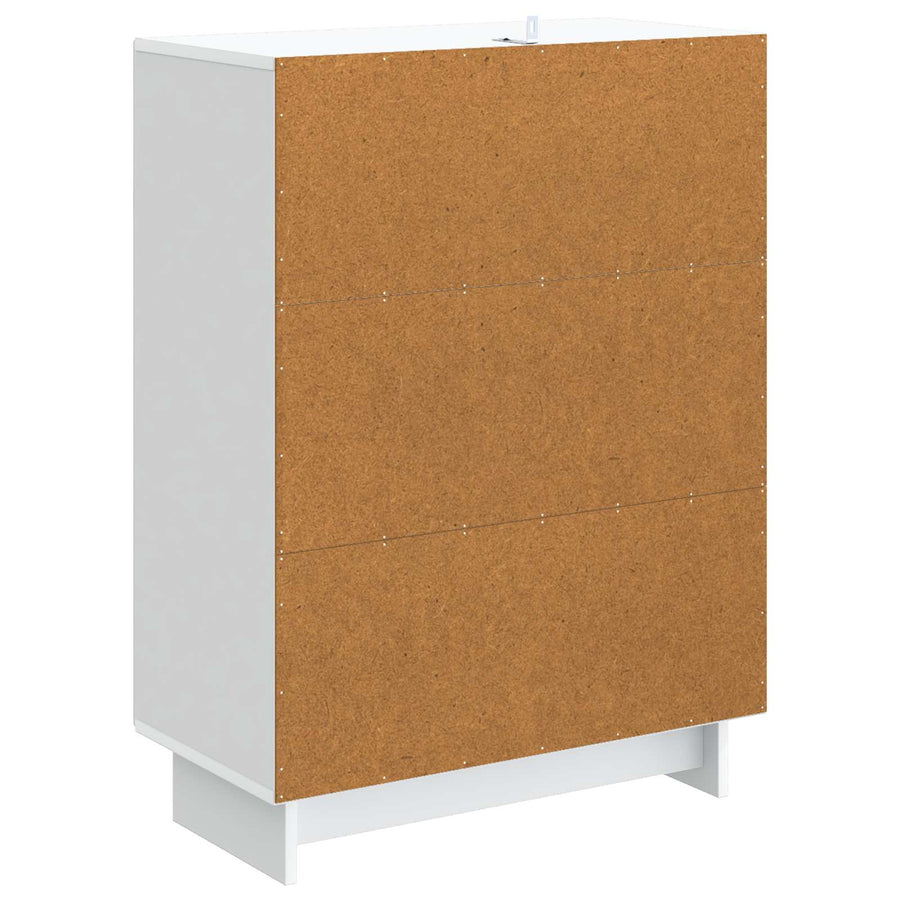 Dressoir Wit 66 x 34,5 x 90 cm Bewerkt hout