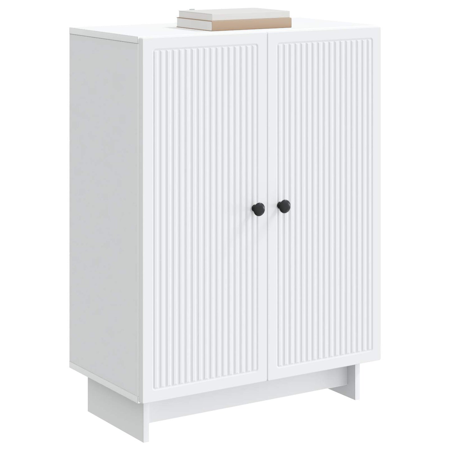 Dressoir Wit 66 x 34,5 x 90 cm Bewerkt hout