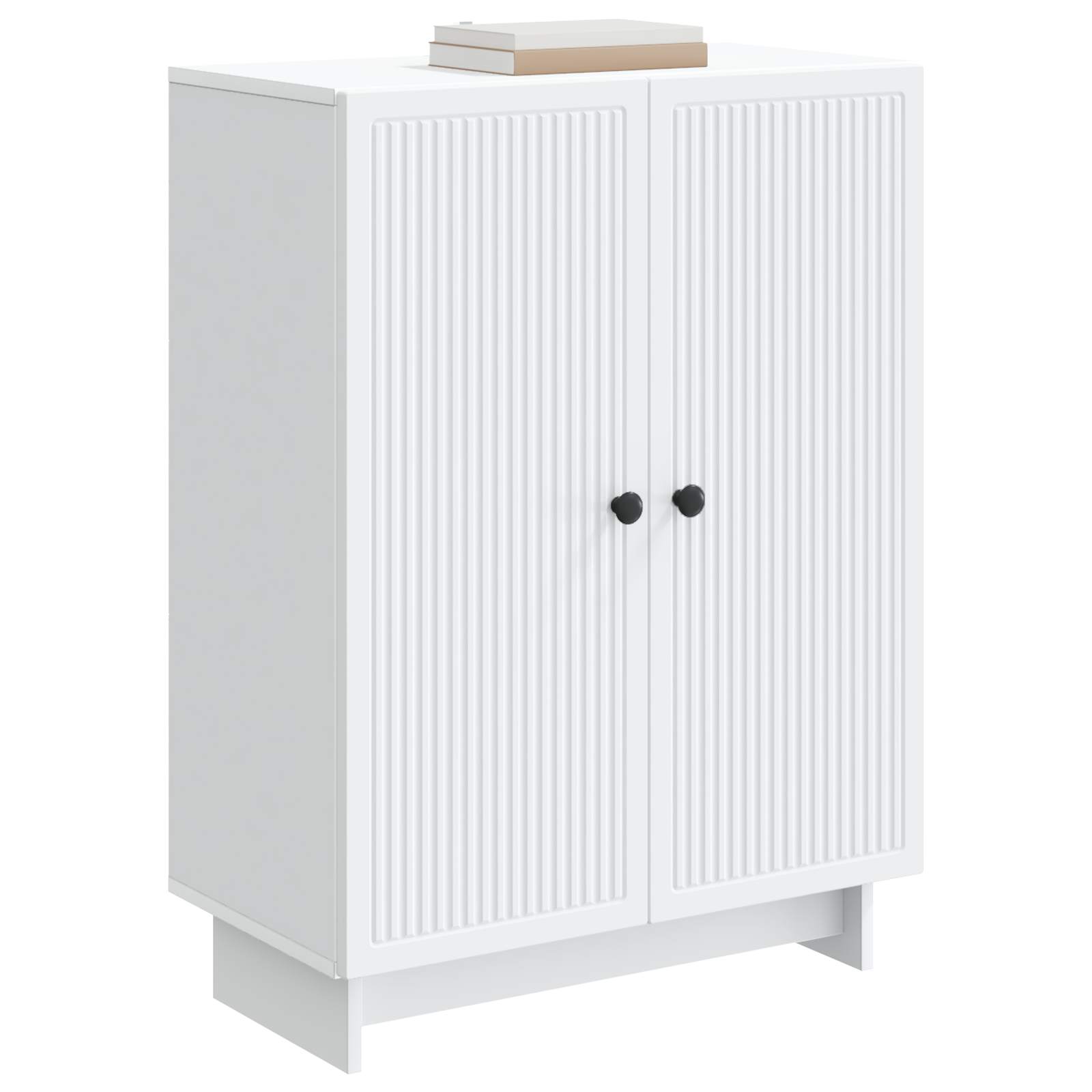 Dressoir Wit 66 x 34,5 x 90 cm Bewerkt hout