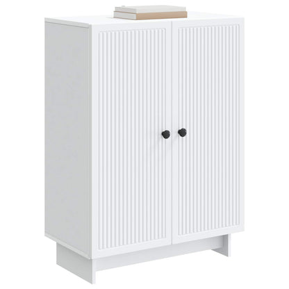 Dressoir Wit 66 x 34,5 x 90 cm Bewerkt hout