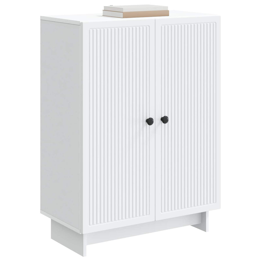 Dressoir Wit 66 x 34,5 x 90 cm Bewerkt hout